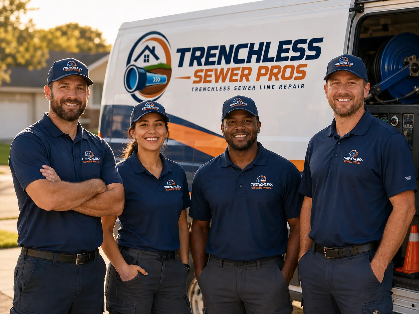 Trenchless Sewer Repair company in Newcastle, TX